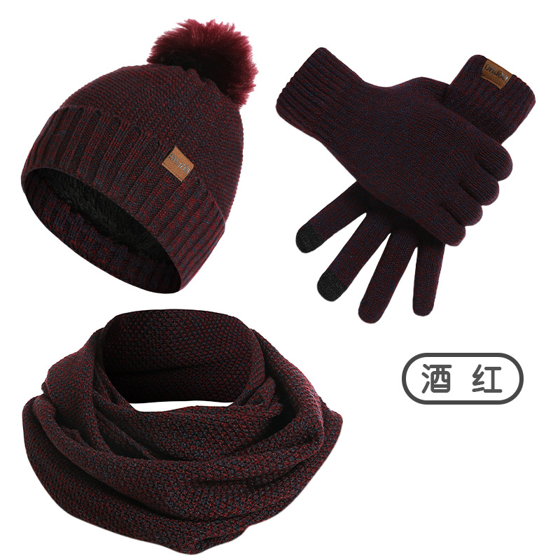 Set Rajutan Wanita Musim Dingi - Infinity Scarf Knit ulasan dan harga