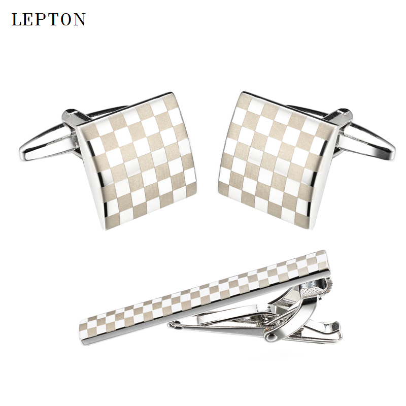 Lepton Klasik Persegi Laser Me - Tie Bar Set Gift ulasan dan harga