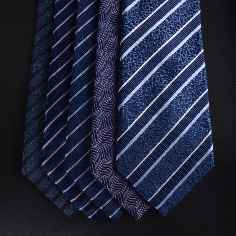 100% Sutra Pria Dasi Gaun Bisn - Silk Tie Striped ulasan dan harga