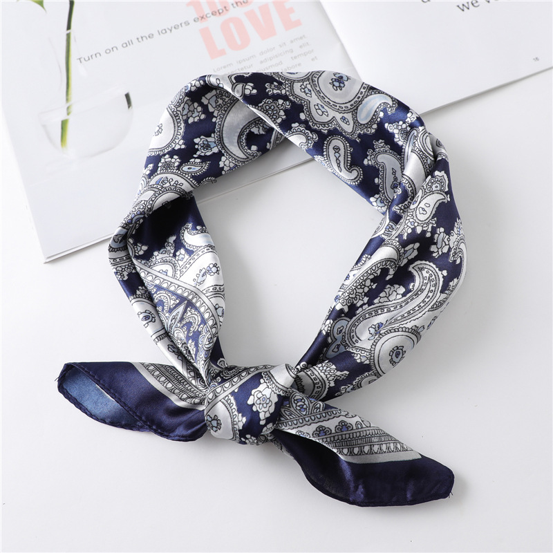 Syal Sutra Persegi Mewah 60Cm  - Scarf Silk Square ulasan dan harga