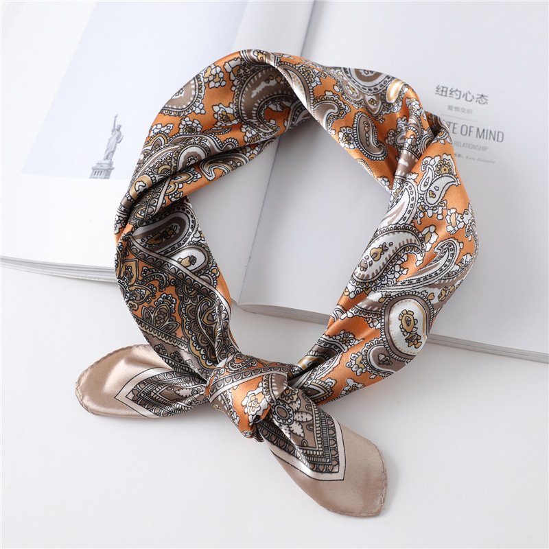 Syal Sutra Persegi Mewah 60Cm  - Scarf Silk Square ulasan dan harga