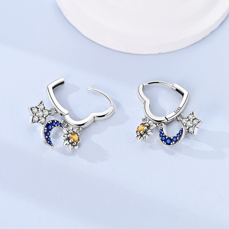 Anting Perak 925 Sterling Anti - Tie Clip Silver ulasan dan harga