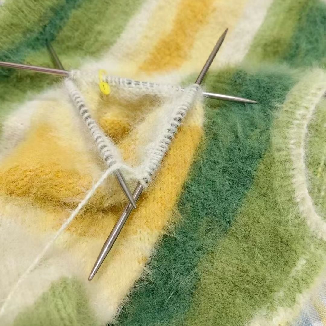 Benang Wol Mohair Gradasi, Pew - Woven Scarf Blanket ulasan dan harga