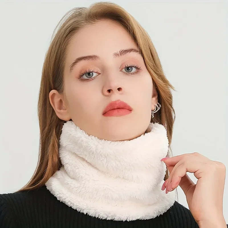 Syal Infinity Bulu Anti Angin  - Infinity Scarf Knit ulasan dan harga