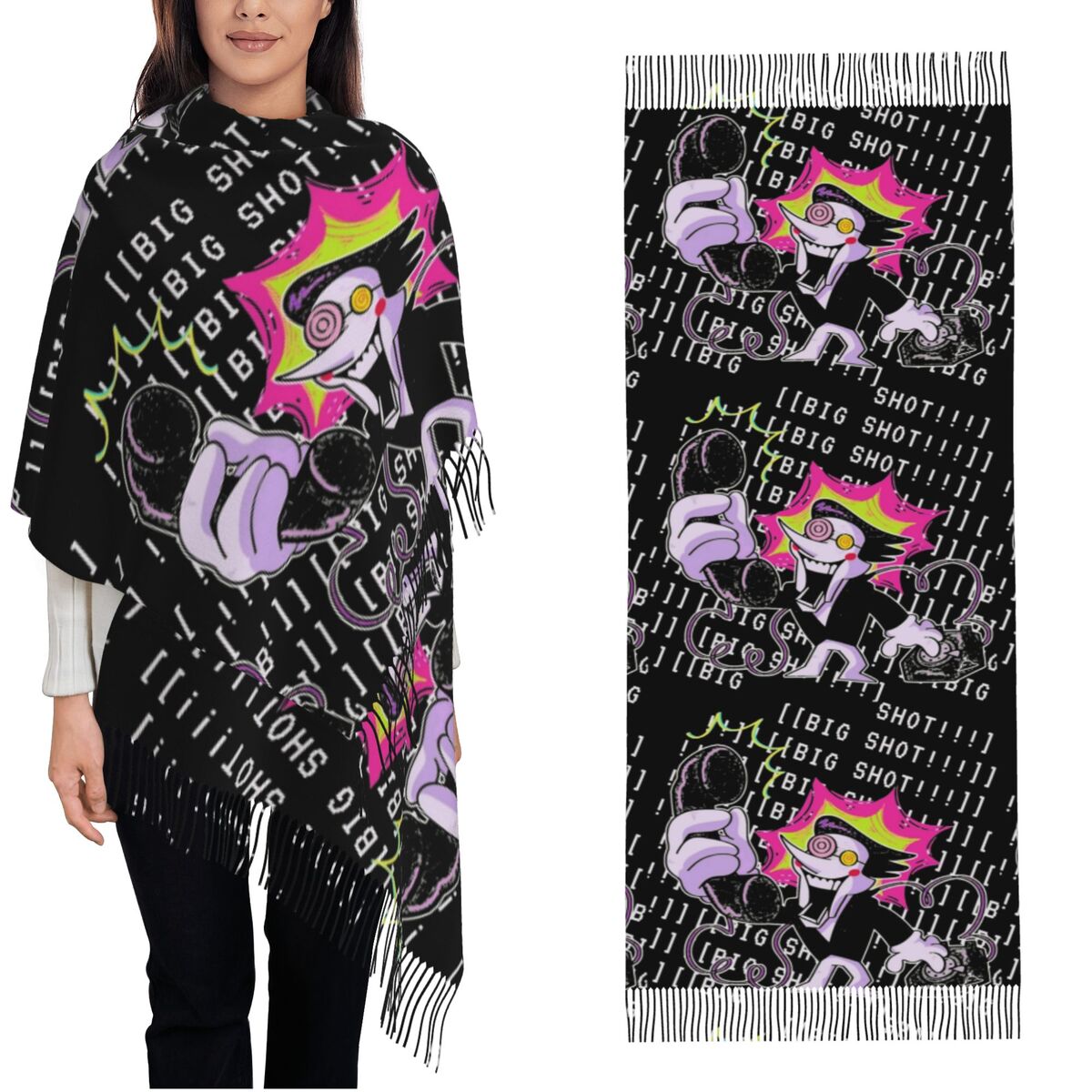 Selendang Deltarune untuk Wani - Pashmina Wrap Large ulasan dan harga