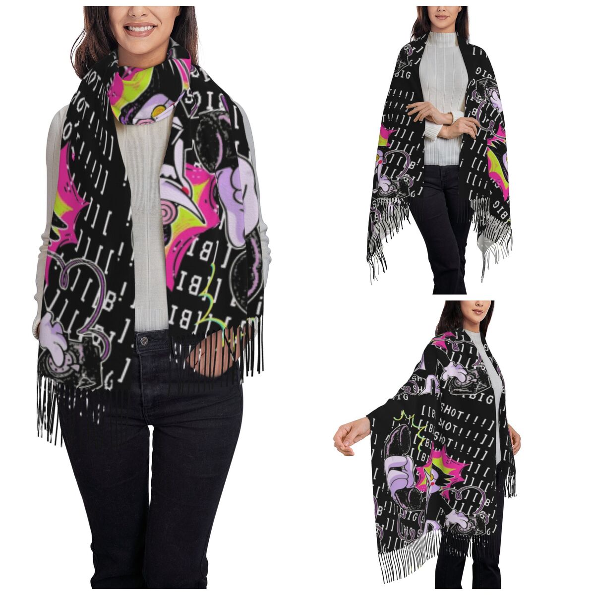 Selendang Deltarune untuk Wani - Pashmina Wrap Large ulasan dan harga