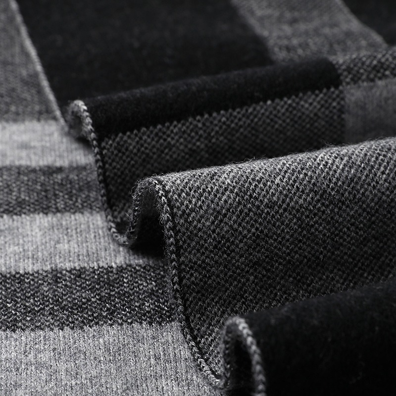 Syal Mewah Pria Musim Dingin S - Muffler Men Wool ulasan dan harga