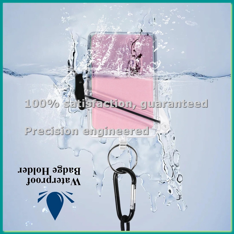 5 Paket Tempat Kartu ID Tahan  - Lanyard Badge Holder ulasan dan harga