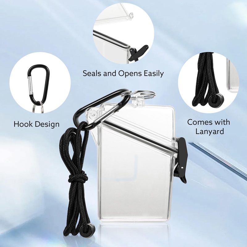 5 Paket Tempat Kartu ID Tahan  - Lanyard Badge Holder ulasan dan harga