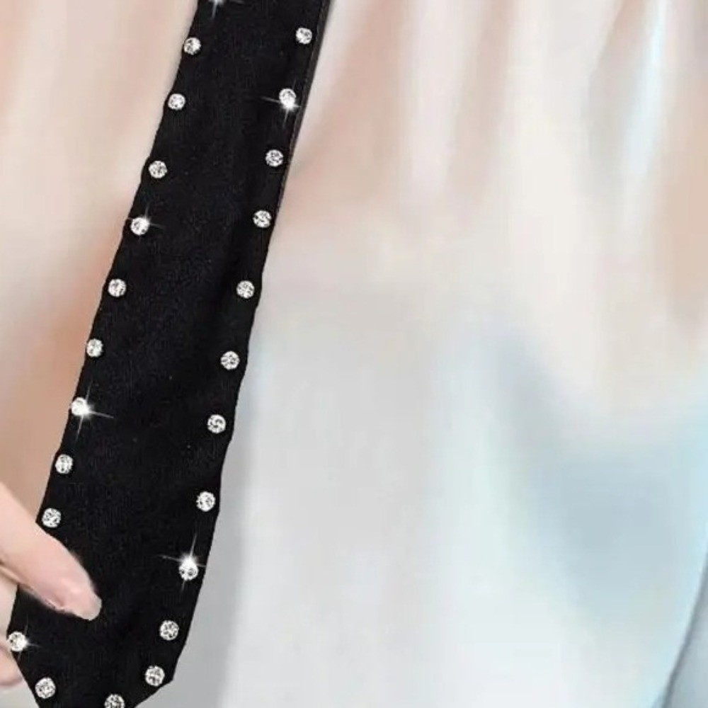 Dasi Leher Hitam Modis Berhias - Bow Tie Pre Tied ulasan dan harga