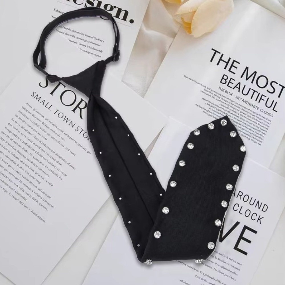 Dasi Leher Hitam Modis Berhias - Bow Tie Pre Tied ulasan dan harga