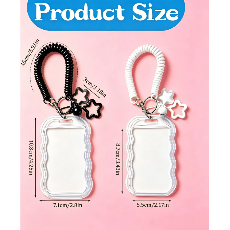 Tempat kartu identitas tepi be - Lanyard Badge Holder ulasan dan harga