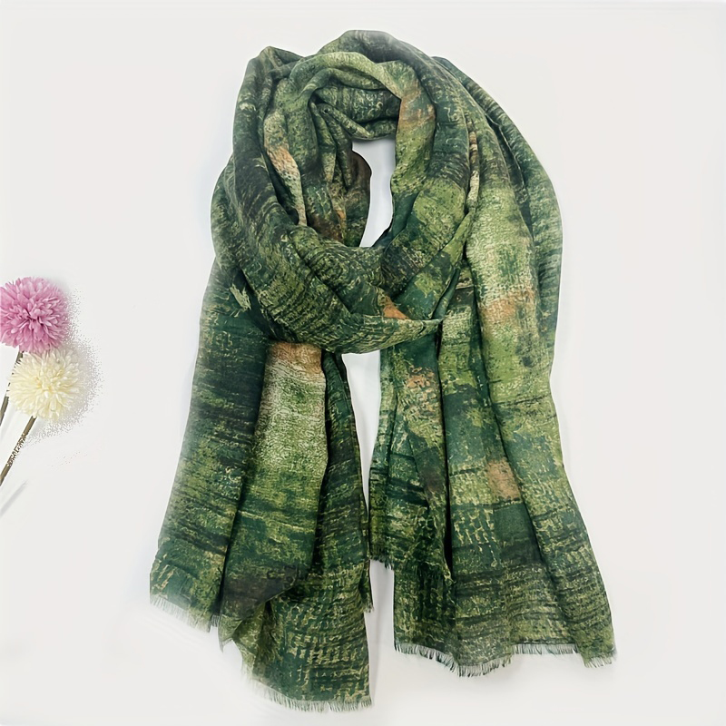 Syal merek mewah syal katun Re - Pashmina Wrap Large ulasan dan harga