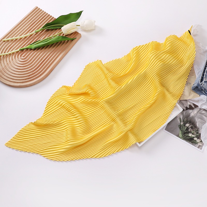 Syal Persegi Wanita 26 Warna P - Ascot Neck Scarf ulasan dan harga