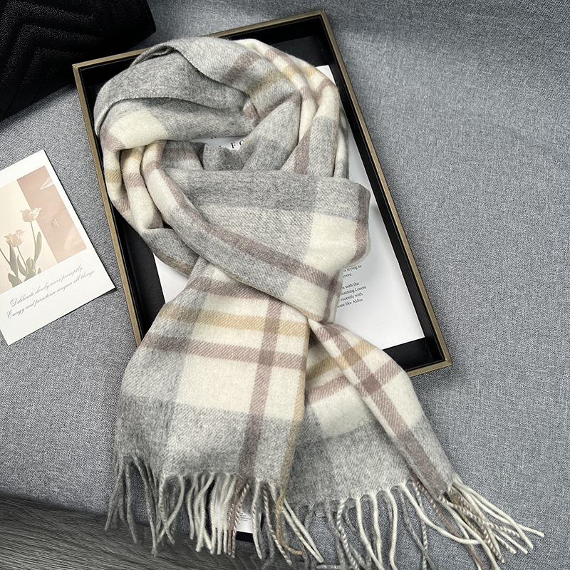 Syal Wol 100% Kualitas Tinggi  - Muffler Men Wool ulasan dan harga