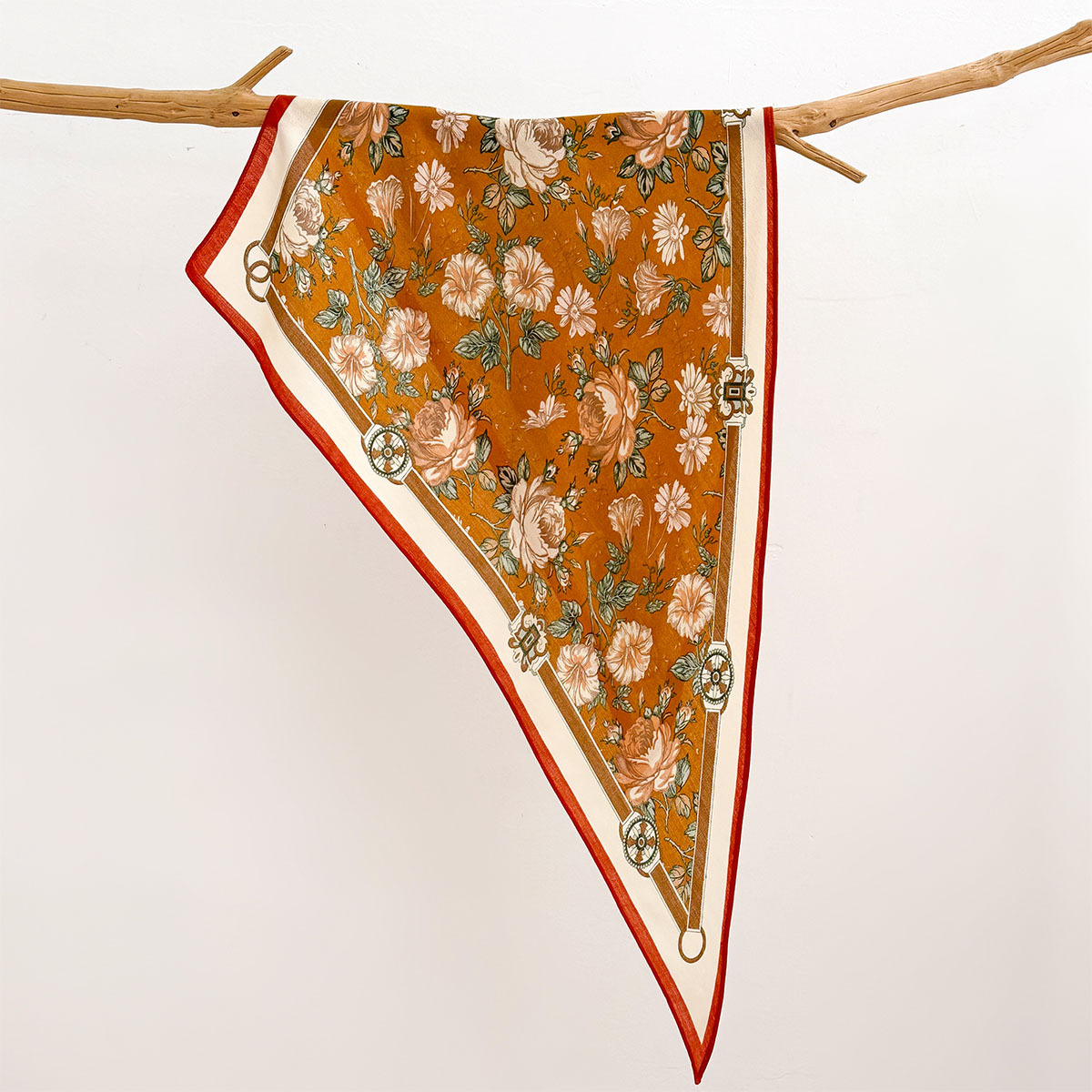 Syal Sutra Imitasi Satin Lembu - Silk Neck Scarf ulasan dan harga