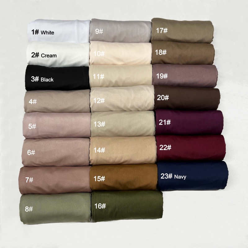 Jilbab Cair Premium E2, Kerudu - Head Wrap Turban ulasan dan harga