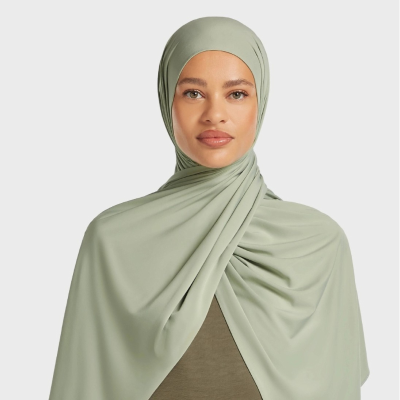 Jilbab Cair Premium E2, Kerudu - Head Wrap Turban ulasan dan harga