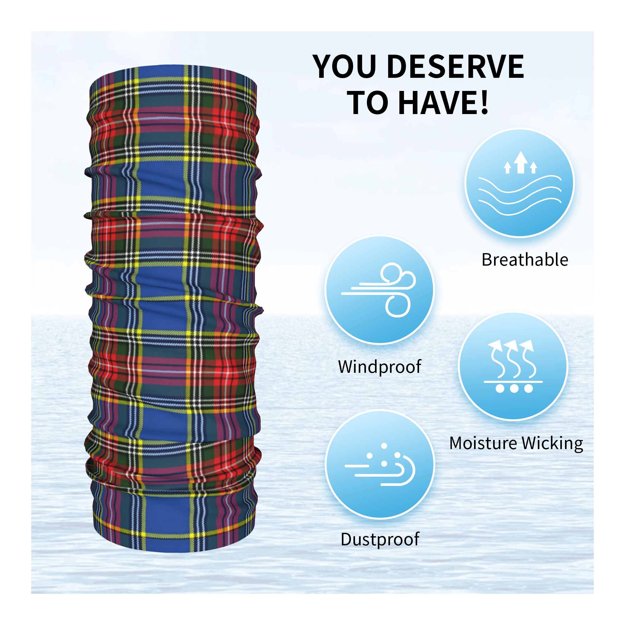 Penutup Kepala Musim Dingin Mo - Neck Warmer Tube ulasan dan harga