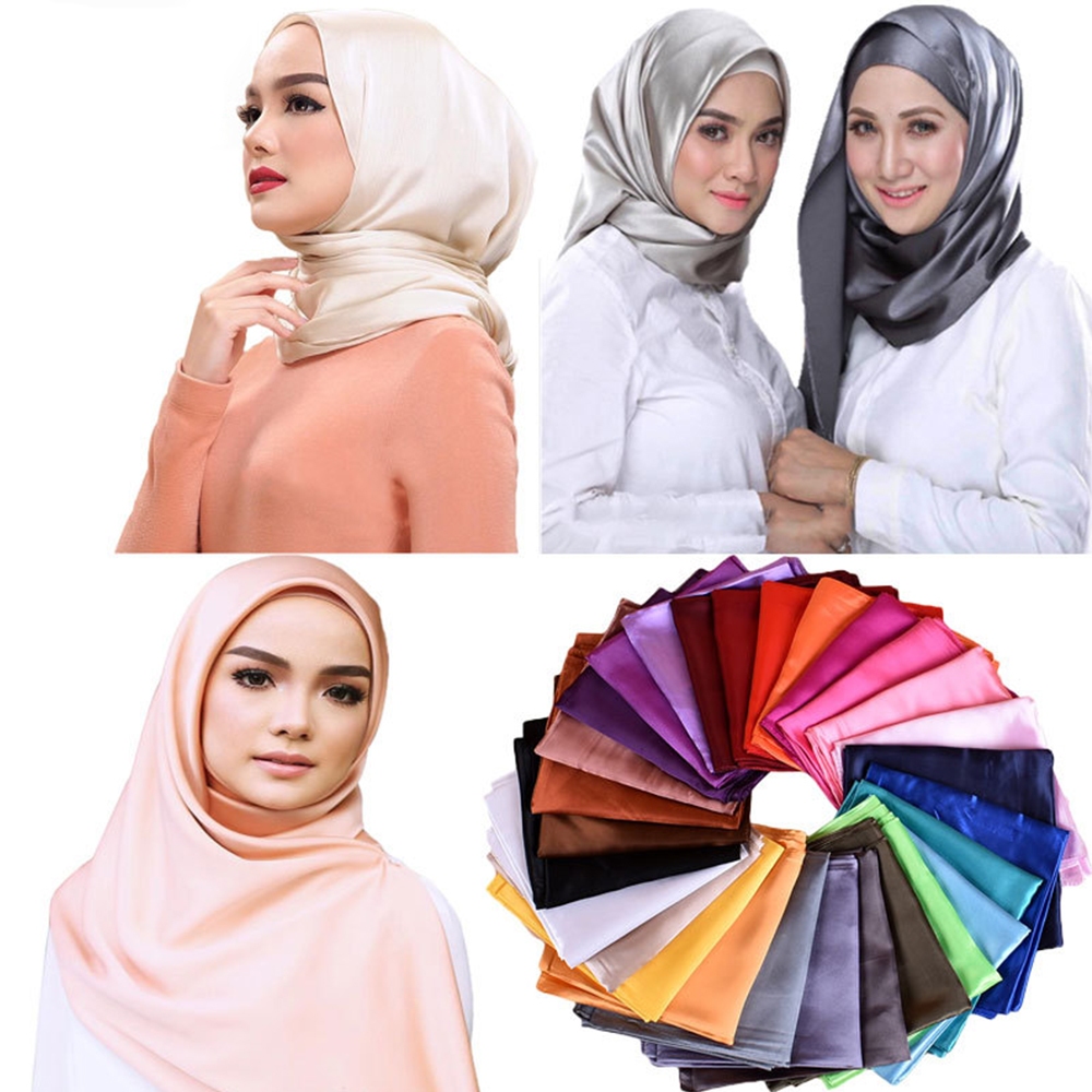 Syal Wanita Sutra Baru Lembut  - Bandana Cotton ulasan dan harga