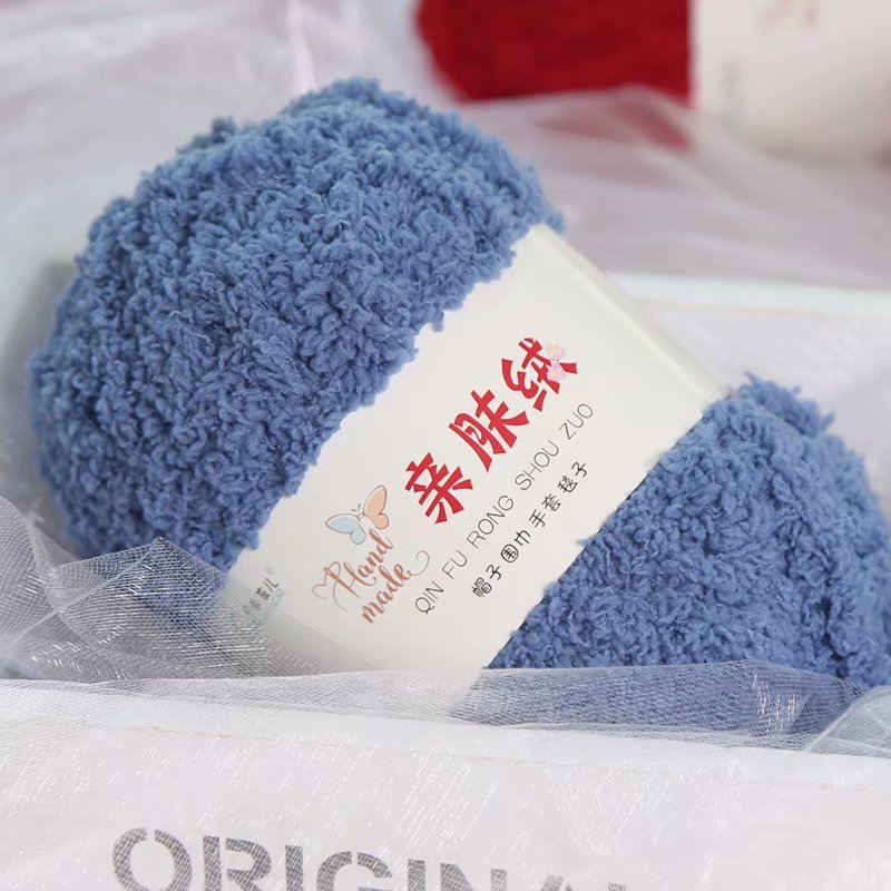 Chenille benang Chunky mewah u - Woven Scarf Blanket ulasan dan harga