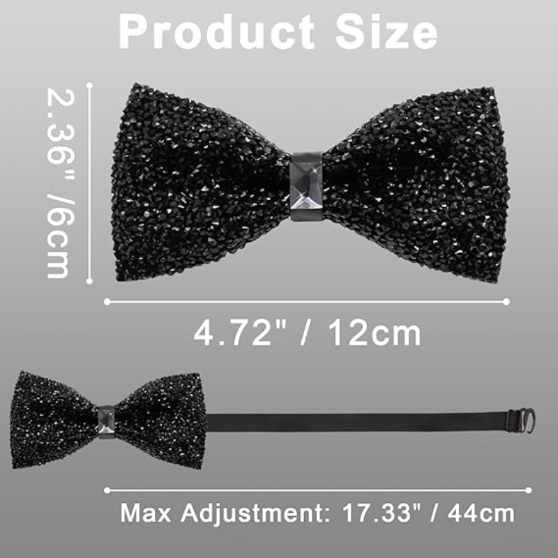 Dasi Kupu-kupu Berhias Rhinest - Bow Tie Pre Tied ulasan dan harga