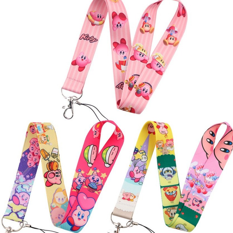 Tali Leher Kirby Lucu dan Cant - Lanyard Badge Holder ulasan dan harga