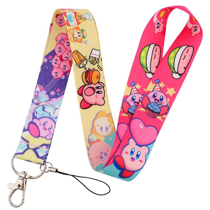 Tali Leher Kirby Lucu dan Cant - Lanyard Badge Holder ulasan dan harga