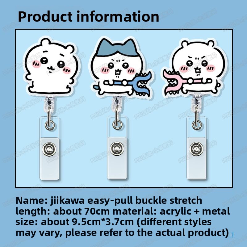 jiyi Tempat Kartu ID Retractab - Lanyard Badge Holder ulasan dan harga