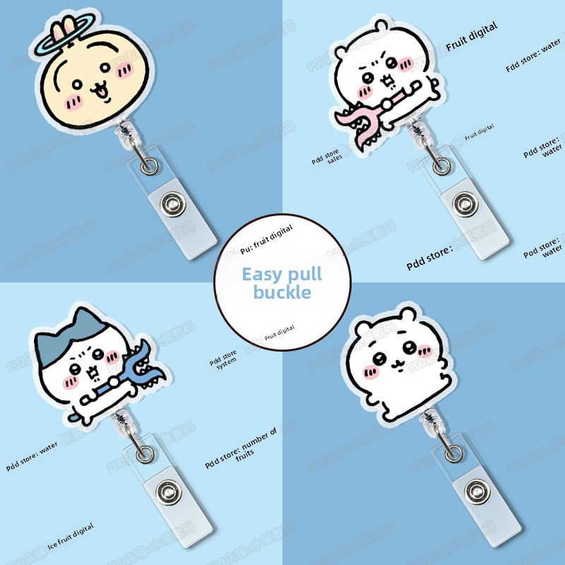 jiyi Tempat Kartu ID Retractab - Lanyard Badge Holder ulasan dan harga