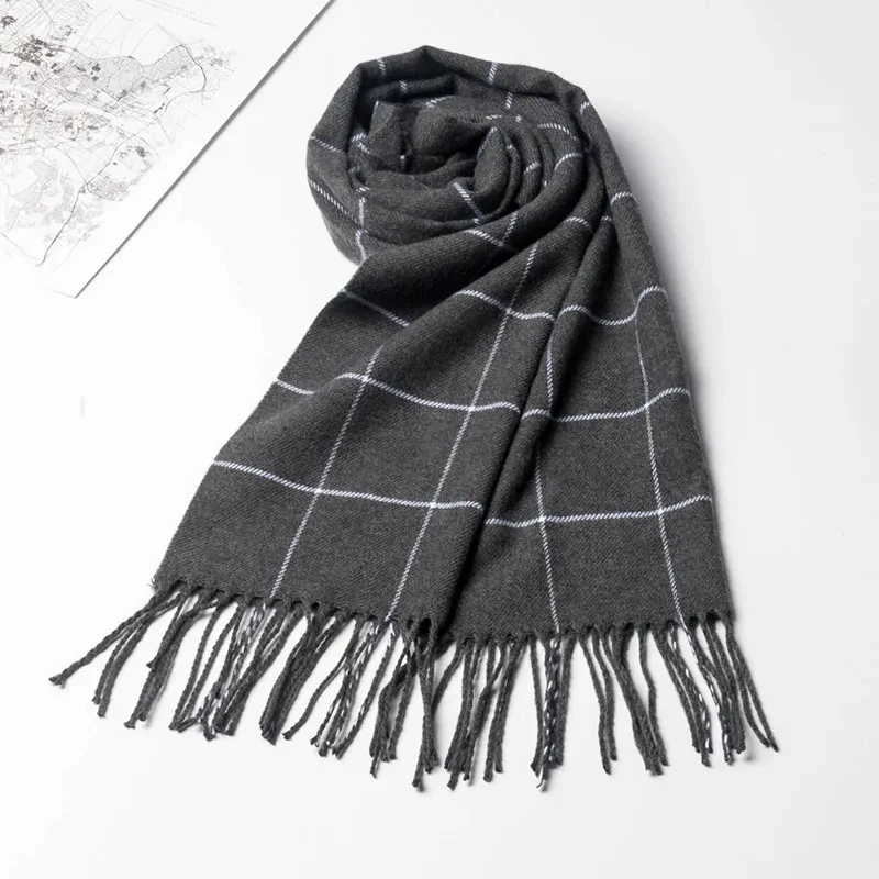Syal pria musim dingin baru 20 - Muffler Men Wool ulasan dan harga