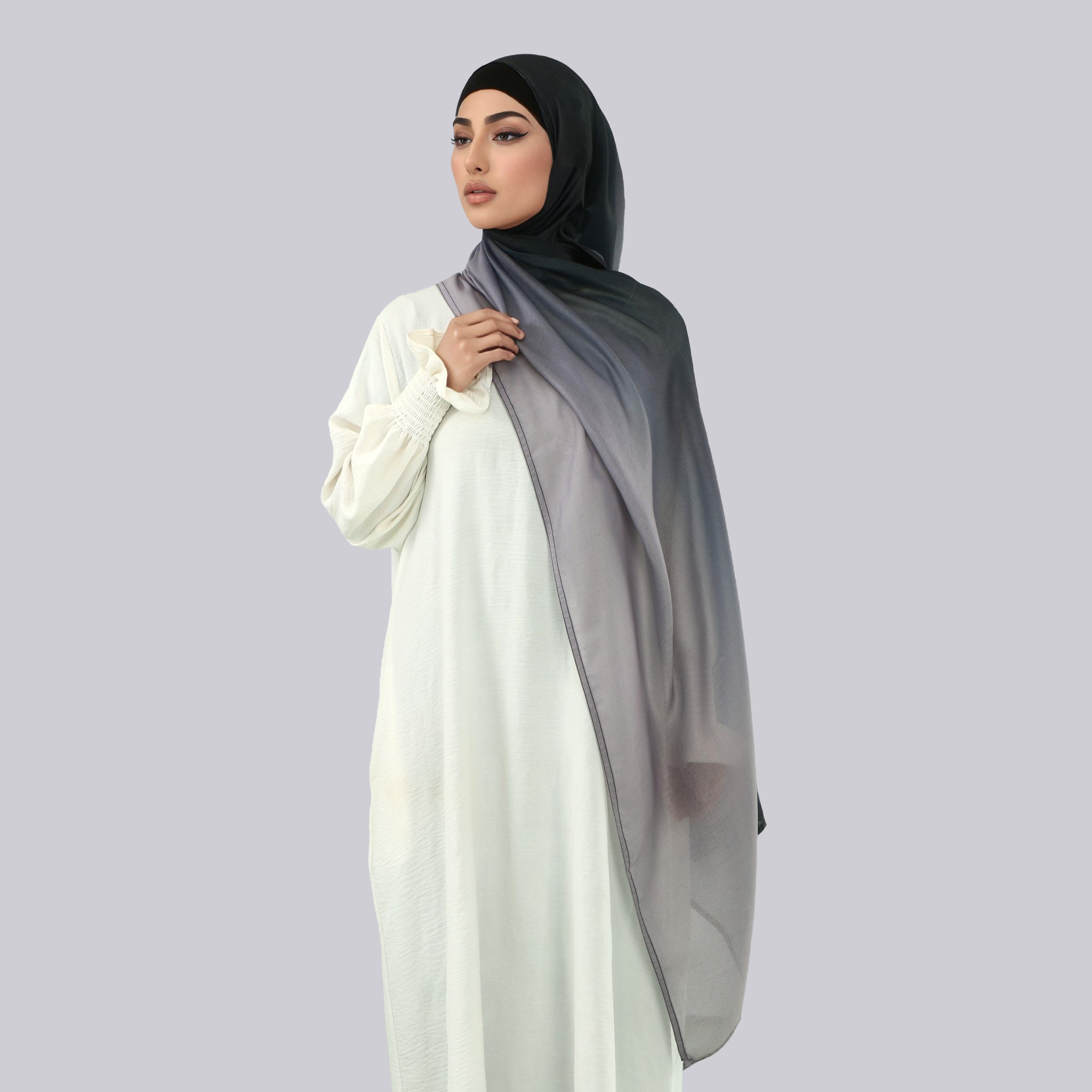 Hijab Syal Wanita Bahan Katun  - Head Wrap Turban ulasan dan harga